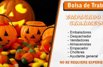EMPRESAS BUSCAN PERSONAL POR HALLOWEEN PARA EMBOLSAR DULCES