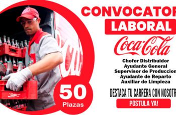 Únete a Coca-Cola y consigue tu trabajo ideal. ¡Aplica hoy!