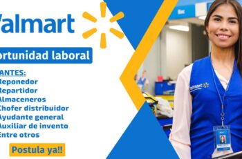 WALMART TE PRESENTA SUS AMPLIAS PLAZAS DISPONIBLES